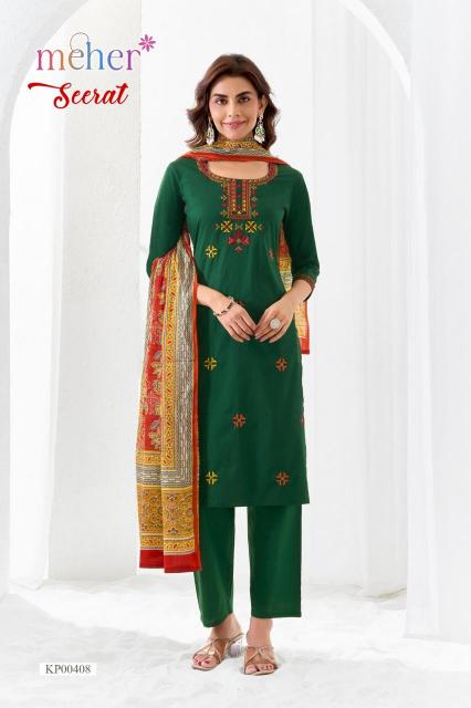 Meher seerat 3pcs womens kurtis manufacturers & wholesaler